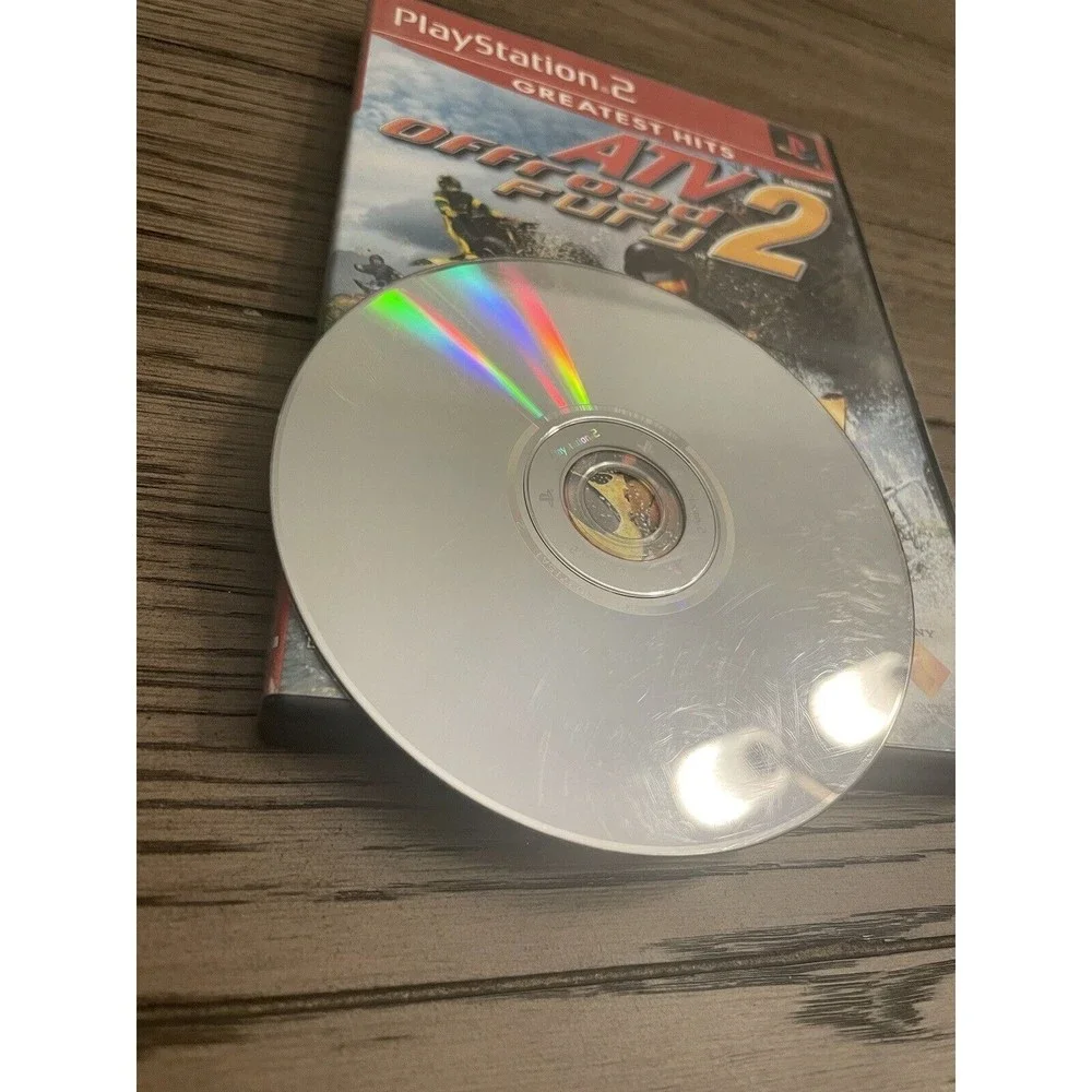 ATV Offroad Fury 2 (Sony PlayStation 2, 2002) Working, No Manual